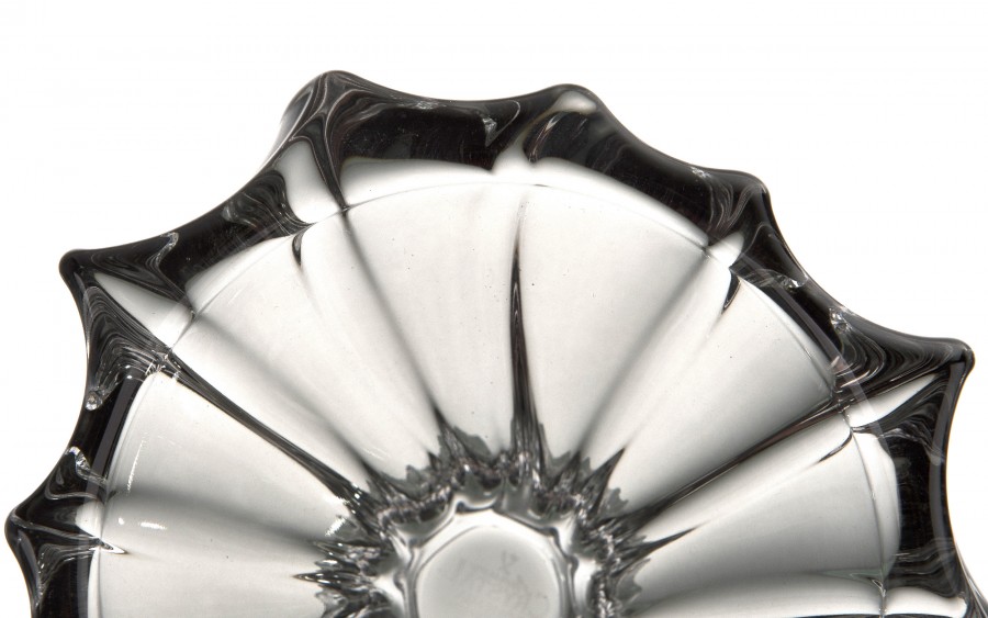 Bomboniera kryształowa 15 cm Plantica Grey