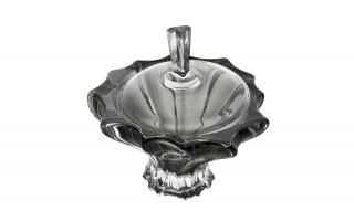 Bomboniera kryształowa 15 cm Plantica Grey