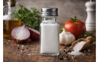 Solniczka szklana Kwadrat Temis Domotti