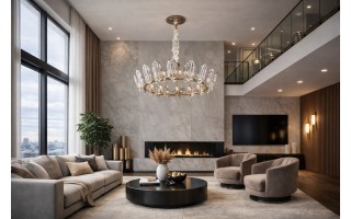 Lampa wisząca kryształowa Butterfly 60267/18