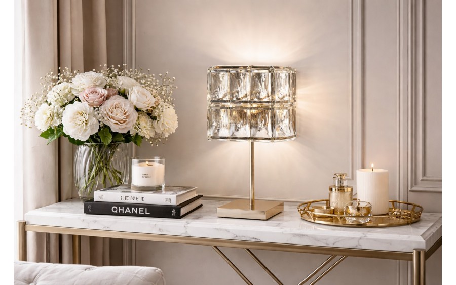 Lampa stojąca kryształowa Cristal 66075A/6 (257501)