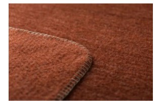 Koc wełniany 160x200 cm MERANO 07547460 Terracotta