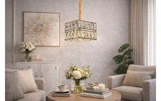 Lampa wisząca kryształowa Cristal 66075A/8