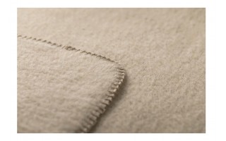 Koc wełniany 160x200 cm MERANO 07548060 Ecru