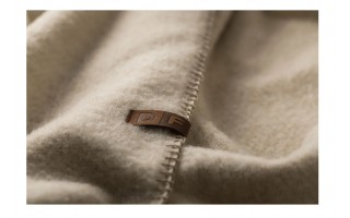 Koc wełniany 160x200 cm MERANO 07548060 Ecru