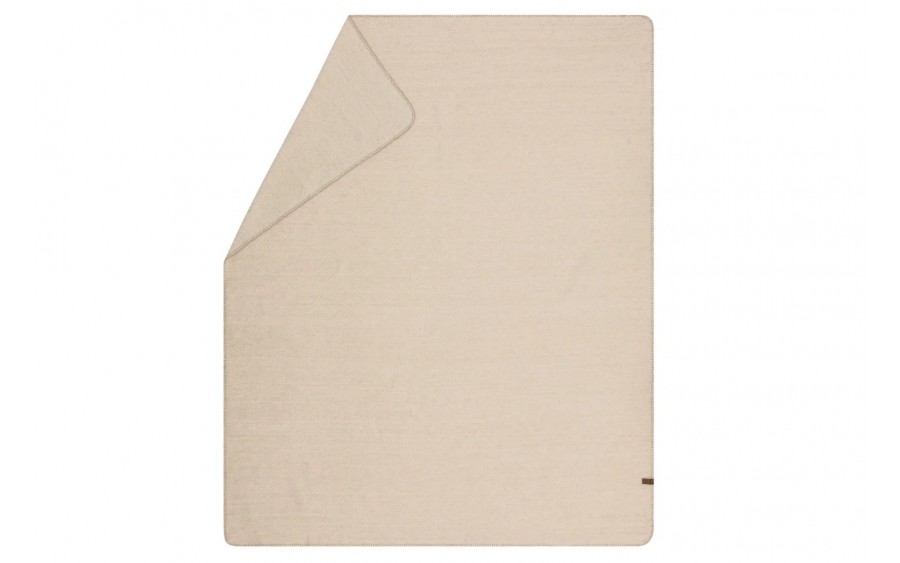 Koc wełniany 160x200 cm MERANO 07548060 Ecru