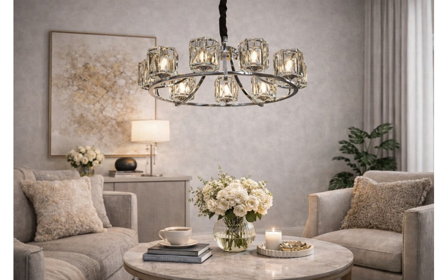 Lampa wisząca kryształowa Estrela 60158/10