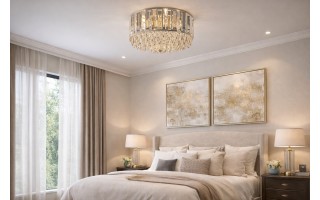 Lampa wisząca kryształowa Golden Frost 60253/8