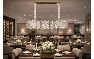 Lampa wisząca kryształowa Jewel 60215/14 GOLD