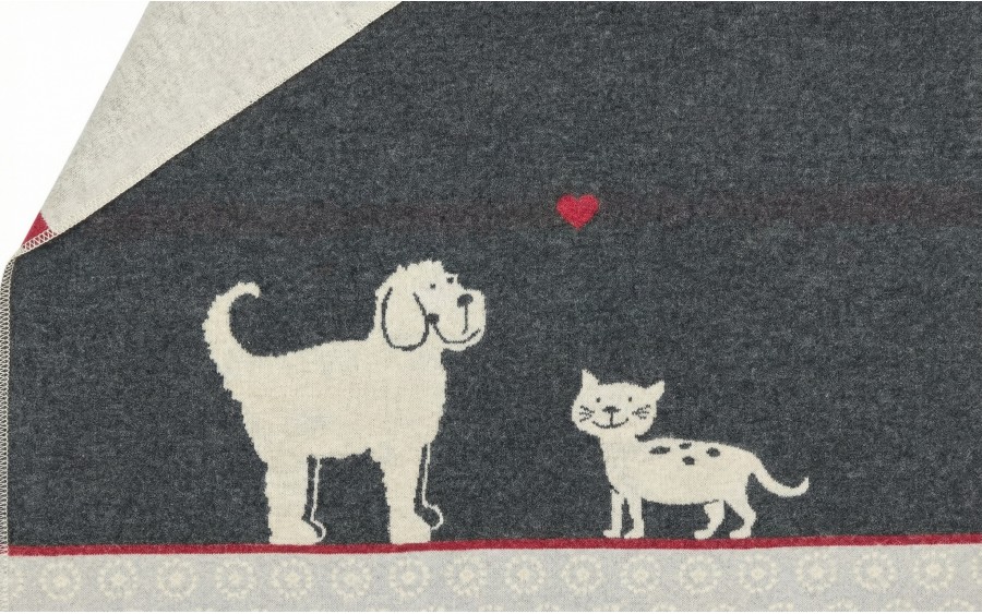 Koc dla zwierzaka 70x90 cm Kot i Pies 62599879