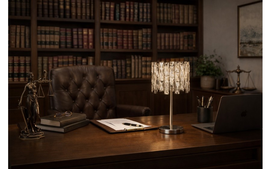 Lampa stołowa kryształowa Jewel 60215/4T