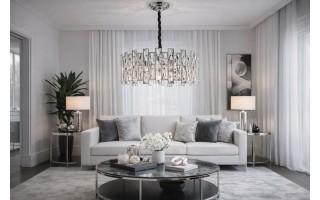 Lampa wisząca kryształowa Jewel Chrome 60215/8