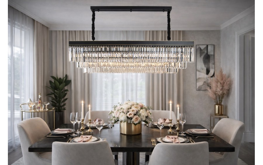 Lampa wisząca kryształowa Monk 33291/15