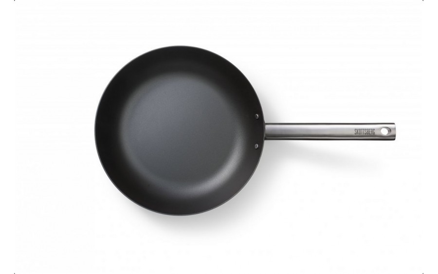 Patelnia stalowa 28 cm Skottsberg carbon steel