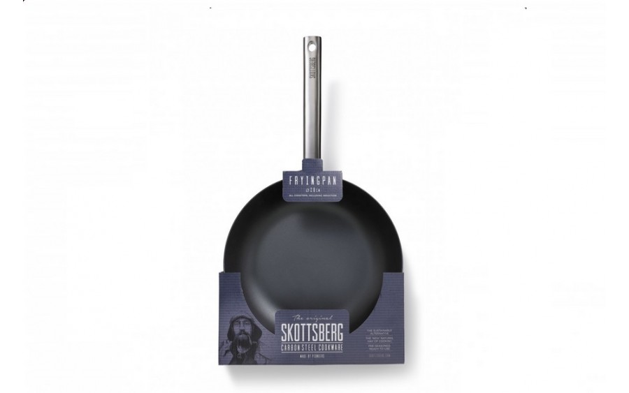 Patelnia stalowa 28 cm Skottsberg carbon steel