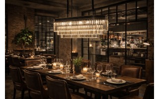 Lampa wisząca kryształowa Monk 33291/9