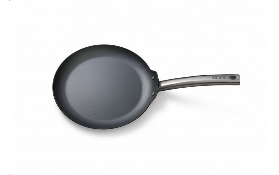 Patelnia do naleśników stalowa 28 cm Skottsberg carbon steel