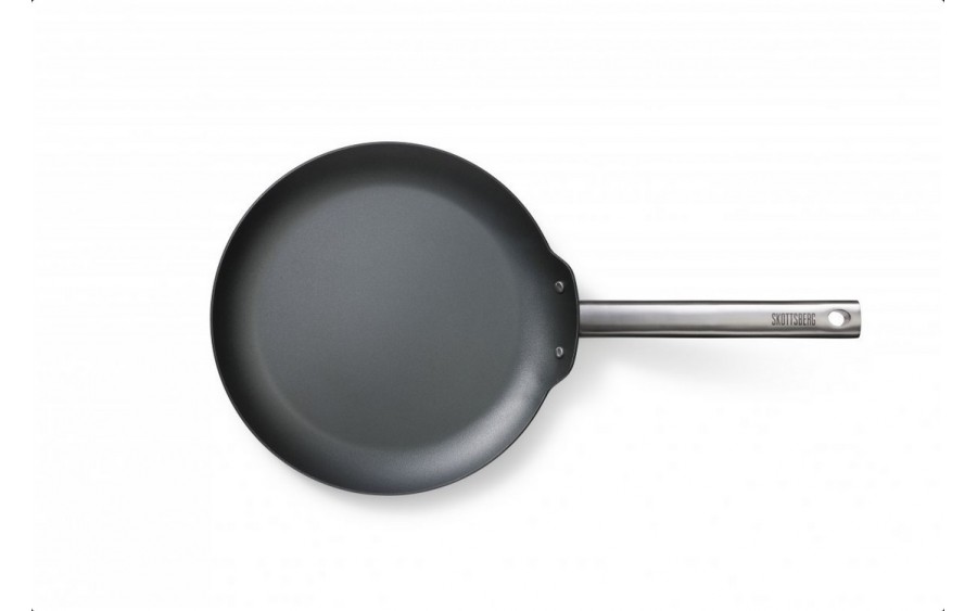 Patelnia do naleśników stalowa 28 cm Skottsberg carbon steel
