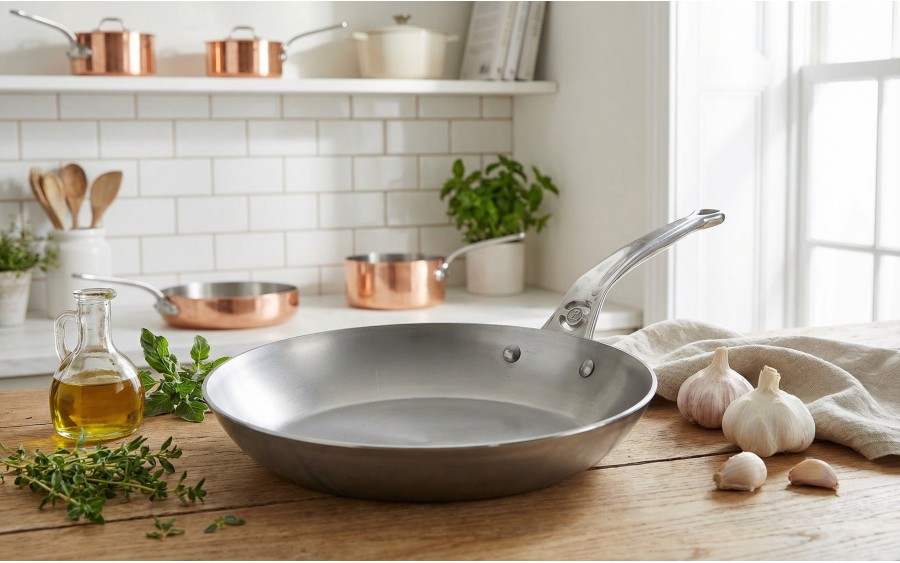 Patelnia stalowa 28 cm Mineral B carbon steel