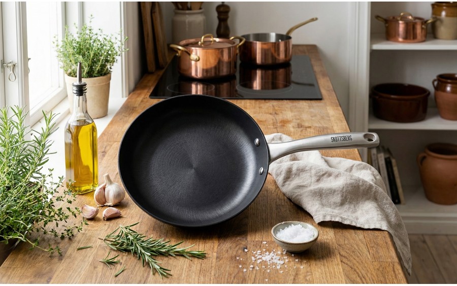 Patelnia żeliwna 24 cm Skottsberg cast iron