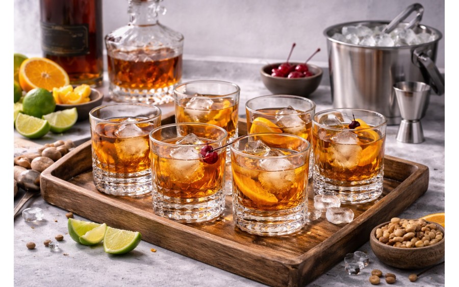 Kpl. 6 szklanek do whisky 300 ml Perfecto Bohemia