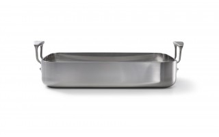 Brytfanna z rusztem 35x25 cm Stainless Steel