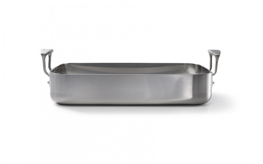 Brytfanna z rusztem 35x25 cm Stainless Steel