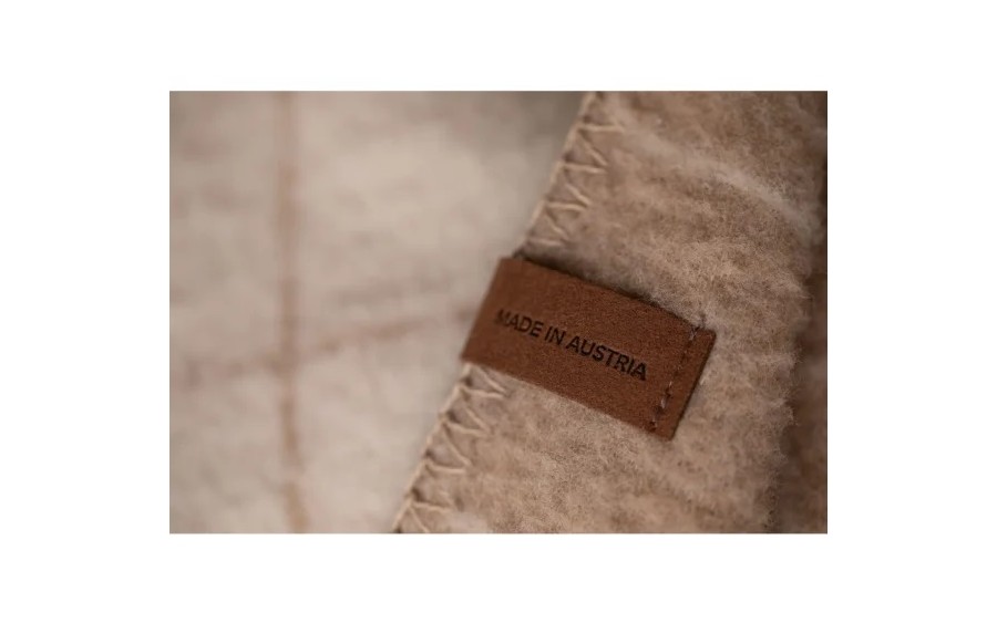 Koc wełniany 160x200 cm Offwhite 07566060