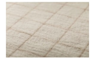 Koc wełniany 160x200 cm Offwhite 07566060