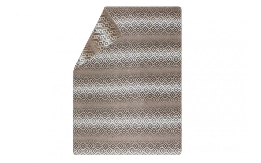 Koc bawełniany 150x200 cm SAVONA Smoke 22439350