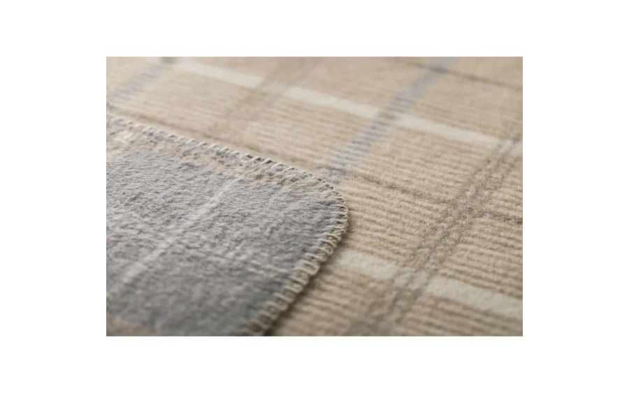 Koc bawełniany 150x200 cm SAVONA Light Grey 22539250