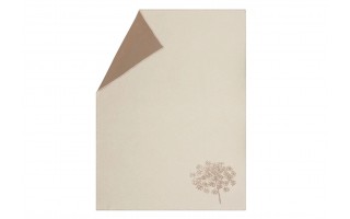 Koc bawełniany 150x200 cm JADE 38178050 ecru