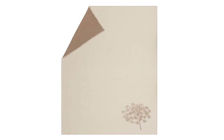 Koc bawełniany 150x200 cm JADE 38178050 ecru