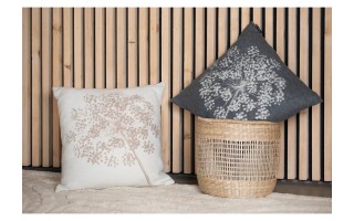 Poszewka na poduszkę 50x50 cm JADE Charcoal