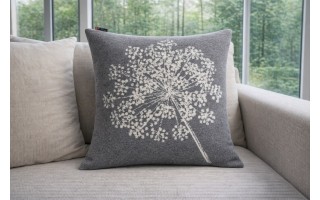 Poszewka na poduszkę 50x50 cm JADE Charcoal