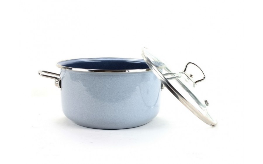 Komplet 4 garnków z pokrywkami Belis Grey Premium 169775