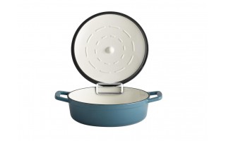 Brytfanna żeliwna 2,5 L Stars turkus