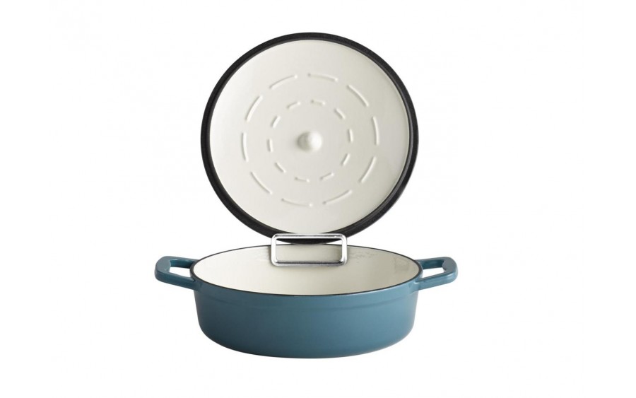 Brytfanna żeliwna 2,5 L Stars turkus