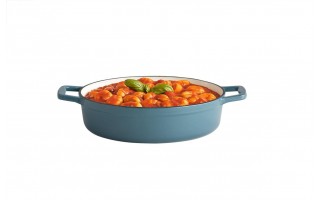 Brytfanna żeliwna 3 L Stars turkus