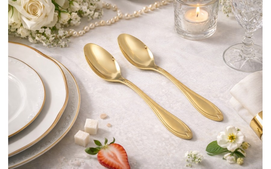 Łyżeczka do herbaty Tamisa Titanium Gold