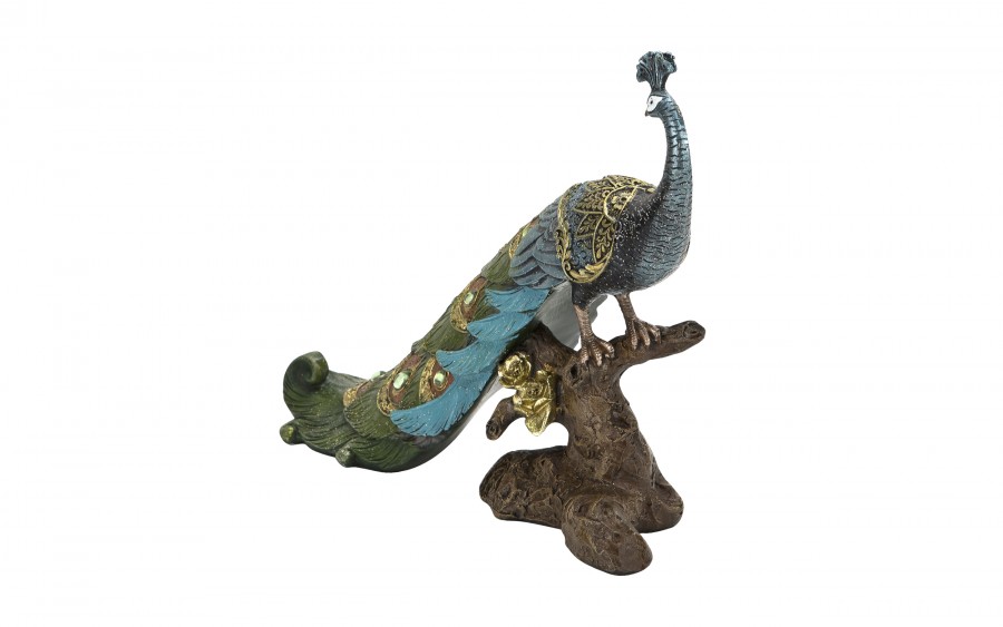 Figurka dekoracyjna Paw zielony 164731