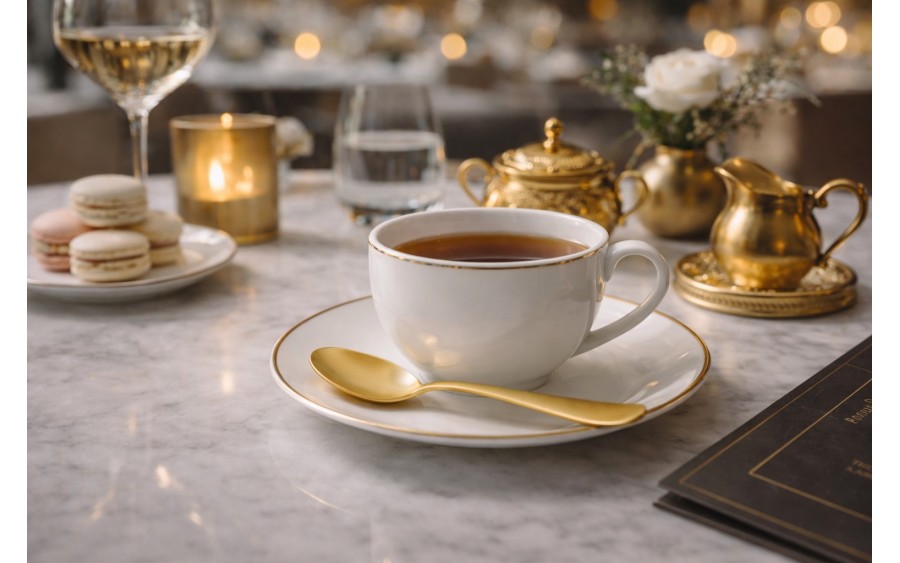 Łyżeczka do herbaty Austin złota