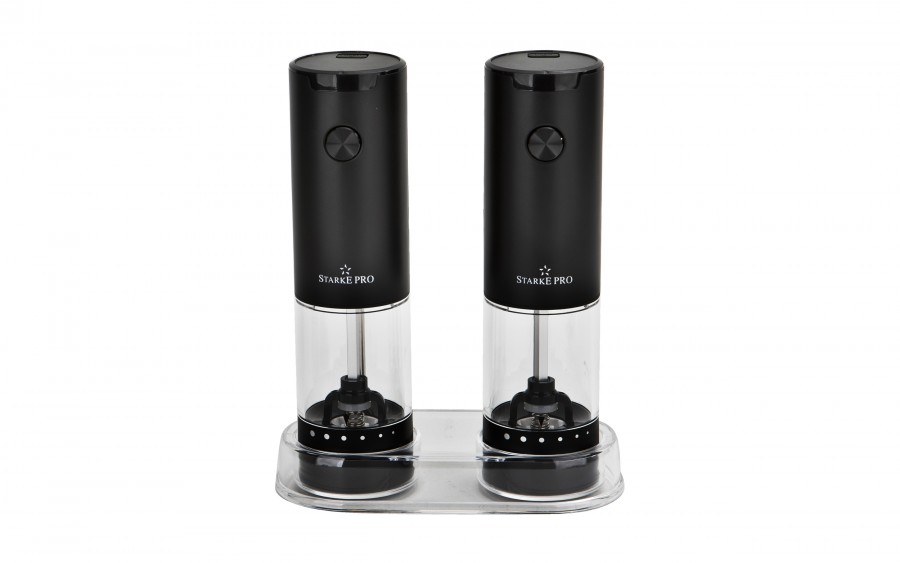 2 x Młynki elektryczne do soli i pieprzu Vis