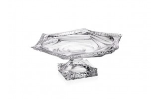 Patera kryształowa 33 cm Flamenco Ice