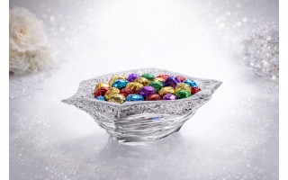 Misa kryształowa 33 cm Flamenco Ice