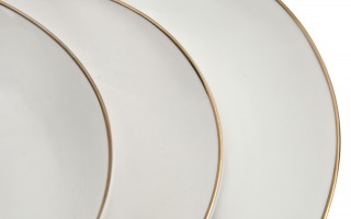 Talerz głęboki 20 cm Bella Złota Linia