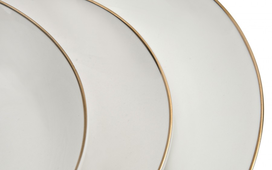Talerz głęboki 20 cm Bella Złota Linia