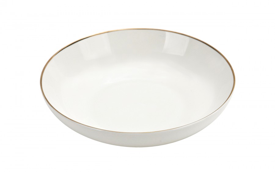 Talerz głęboki 20 cm Bella Złota Linia