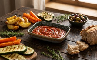 Miska prostokątna ceramiczna 8 cm Ombres Turquoise