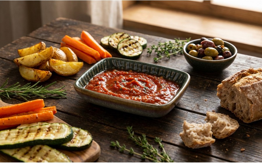 Miska prostokątna ceramiczna 8 cm Ombres Turquoise